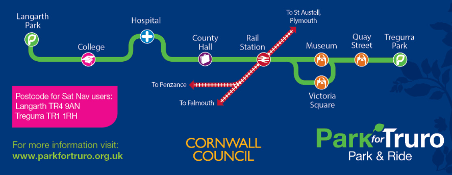 Park and Ride Map